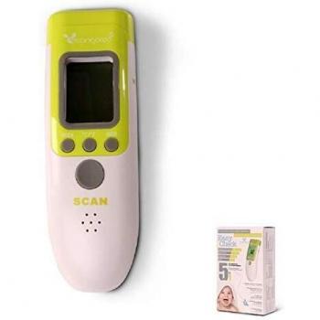 Cangaroo Infrarot Thermometer 5 in 1 für Körper Oberflächen Räume LCDAnzeige