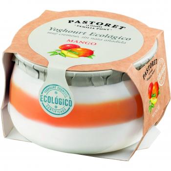 Pastoret - Yogur Ecológico Mango, 1 Unidad x 135 g
