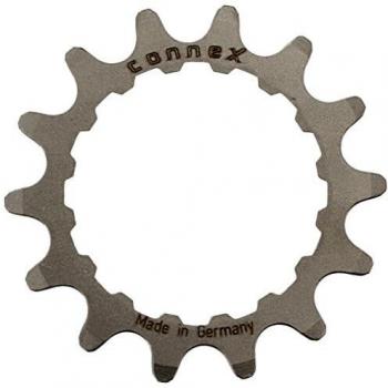 Connex E-Bike Piñón para Bosch tracción 14 Dientes Cadena Hojas, Plata, One Size