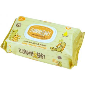 Egopharm Baby Toallitas Limpiadoras con Aceite de Argán 72 unidades