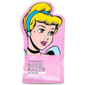 MAD Beauty Sales de Baño Princesa Cenicienta, Disney Pop Princess Bath Salts Cinderella, Translúcido