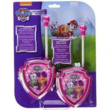 PAW PATROL - Set de 2 walkie talkies, Color Morado