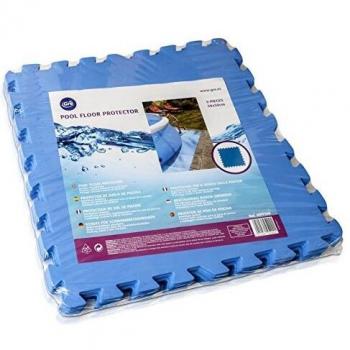 GRE MPF509 - Manta protectora material protector de fondos color AZUL 9 piezas 50x50cm espesor 4,5 mm