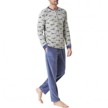 Pijama Masculino Manga Larga JJBDP5300