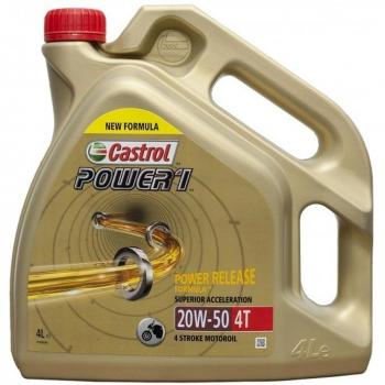 Castrol Power 1 formula mejorada 4t 20w50 4l.