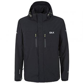 Dlx Oswalt Black Jacket for Men 3XL