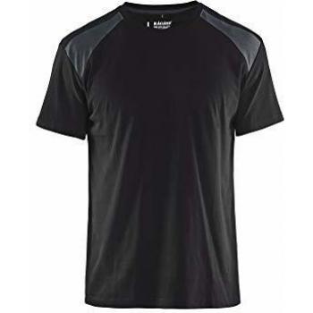 Blaklader Two-Tone Dark Gray/Black T-Shirt Size S