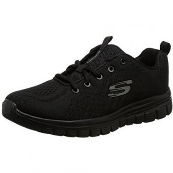 Skechers Graceful Get Connected Zapatillas Mujer Negro