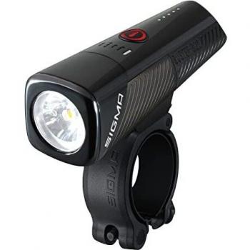 Sigma, Faro Ciclismo Unisex Adulto, Negro