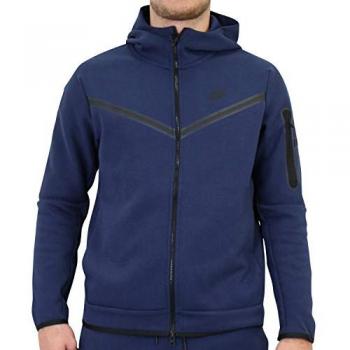 Nike Tech Fleece Zip Hoodie Midnight Navy XL Unisex