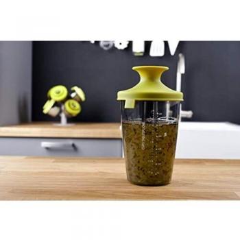 Tomorrow's Kitchen Popsome Flavor Dispensador de Alimentos, Vidrio/Silicona, Verde, 1 cm