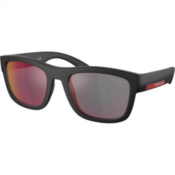 Prada Linea Rossa PS01ZS DG008F Men's Sunglasses Black Size 56