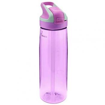 Laken Unisex - Botella de Tritán para Adultos, Niñas Y Niños con Cierre Summit, 0,75 L, Color Rosa, tamaño, 7.3 x 7.3 x 26.6centimeters