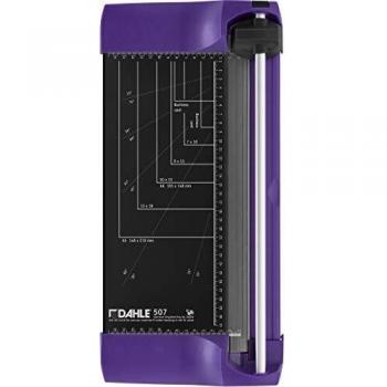 Dahle 507 - Cortador de papel (8 hojas, hasta DIN A4), color morado