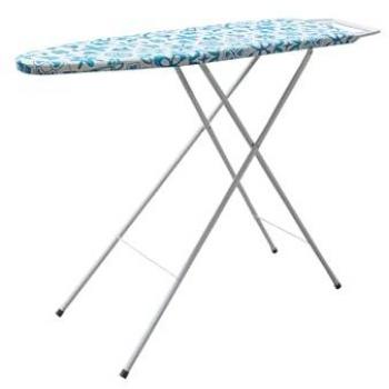 Tabla de Planchar Regulable | Altura Ajustable | Patas Antideslizantes | Funda 100% Algodón | Medidas: 110 x 32 cm
