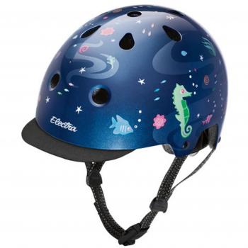 Electra Bicycle Electra Fahrrad Helm Solid Attitude Fashion Serie Magnetverschluss Stylisch, EHelm, Farbe Ocean Blue, Größe M