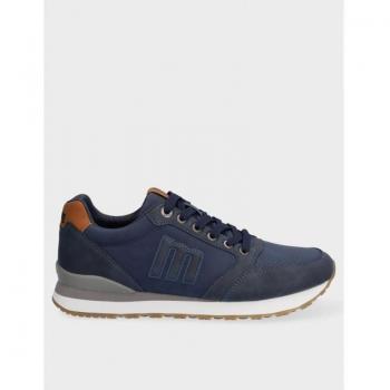 Zapatilla Mustang 84697 Waxy Marino Running Baja con Cierre de Cordones Hombre Talla 44