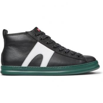 CAMPER Runner - Men's Black Smooth Leather Sneakers in size 39