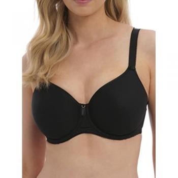 Fantasie Women's Rebecca Essentials Black Moulded Spacer T-Shirt Bra - Size 34E (F-K Cup)