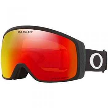 Máscara de Esquí Oakley Flight Tracker M Matte Black con lente Prizm Torch, Talla Única Unisex Adulto