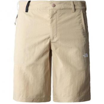 Pantalón Corto The North Face para Hombre en Color Kaki, Ideal para Actividades al Aire Libre