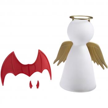 Spearmark - Lámpara ajustable, diseño de ángel y demonio