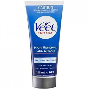 Veet Supreme Essence Hair Minimizer Wax Strips 20 Count & Veet Men Hair Removal Cream 200ml