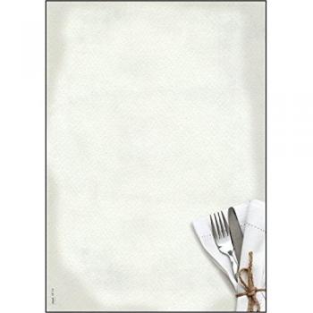 Papel de Diseño A4 Menú Speisen 90g, 50 Hojas