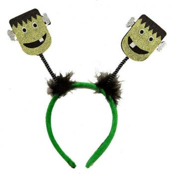 Diadema My Other Me Frankenstein - Diadema de tela, diseño de Frankenstein, ajuste cómodo, ideal para disfraces y Halloween