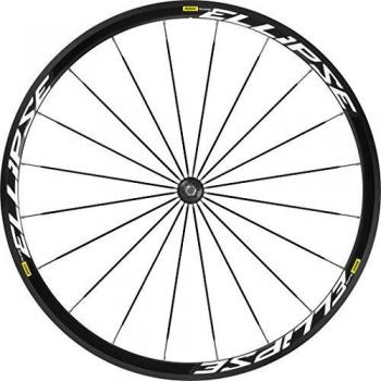 Rueda Delantera Mavic Ellipse Negra para Pista y Carretera