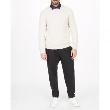 Calvin Klein Round Neck Knitwear Beige Male Size 2XL