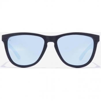 Hawkers One Raw Carbon Fiber Polarized Sunglasses - Blue Chrome, Unisex