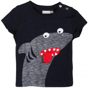 Catimini TS MC Requins, Camiseta Para Bebés, Azul