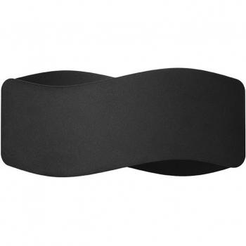 Aplique de Pared Tila 30 Negro G9 LEDBOX 1 Bombilla Iluminación Interior Acero 13cm