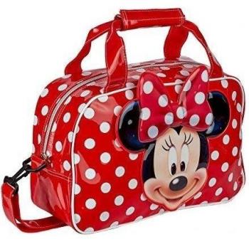 Karactermanía Minnie Bolsa de Deporte/Viaje, Color Rojo