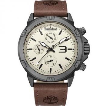 Reloj Analógico para Hombres Timberland TDWGF9002903 con Correa de Acero Inoxidable (Ø 46 mm)