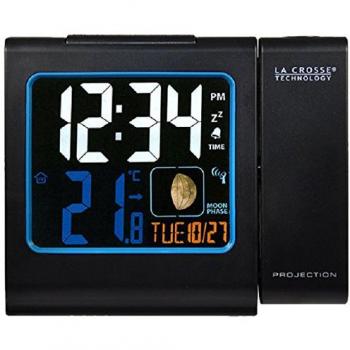 La Crosse Technology WT551-BLA - Radiodespertador, negro