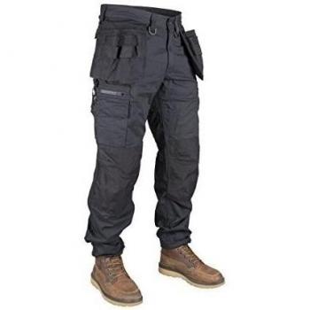 dunderdon Vintage Zimmermann 's pantalones, 1 pieza, Negro, dw10112710103230