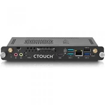 CTOUCH OPS Mini PC - Intel Core i3-8145U, 2.1 GHz, 8 GB RAM, 128 GB SSD, Windows 10 IoT Enterprise, Black