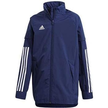 adidas Condivo 20 Allweather Jacket Chaqueta, Niños, Team Navy Blue/White, 164