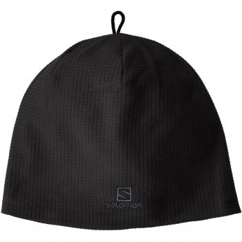 Salomon Gorro multideporte, rs warm beanie, negro, unisex, talla única