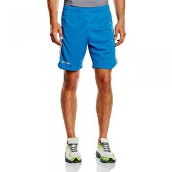 Spalding 4her II Shorts De Equipaciones, Mujer, Cyan/Blanco, S