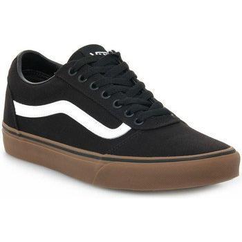 Vans Ward Negroy Caramelo - Zapatilla Skate Clásica con Banda Lateral Sidestripe