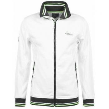 Peak Mountain Green Shell Fleece Zip Sweatshirt
