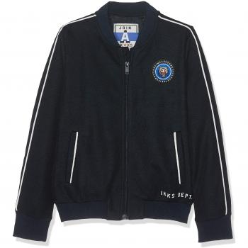 IKKS Cardigan ML Navy, Chaleco de Traje para Niños, Bleu 48, 14 años
