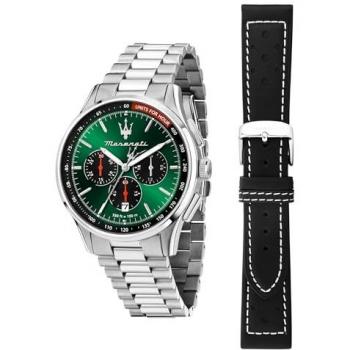 Reloj de Hombre MASERATI Sorpasso Cronógrafo Analógico 42 mm con Set de Correas Intercambiables R8873624002
