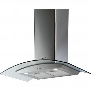 Campana Extractora Decorativa Brandt AD1070X 90 cm Acero Inoxidable 827 m³/h 3 Velocidades