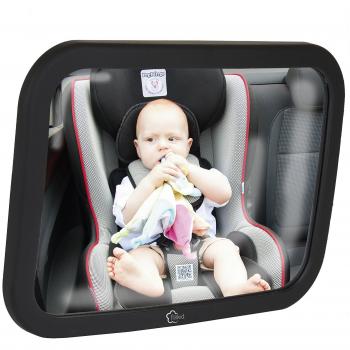 Espejo de Auto Fillikid 501 - Espejo de Acrílico Irrompible (1 Unidad)