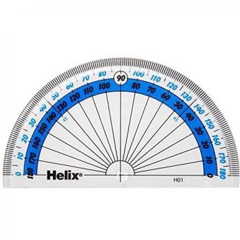 Helix 10cm Transportador - Transparente, Single