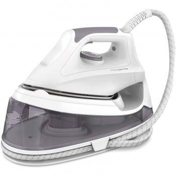 Rowenta Easy Steam VR5020F0 Plancha con Generador de Vapor 5 Bar, Blanco/Lila